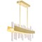 Cwi Lighting Guadiana 39 in LED Satin Gold Chandelier 1246P39-602 - alternate 6